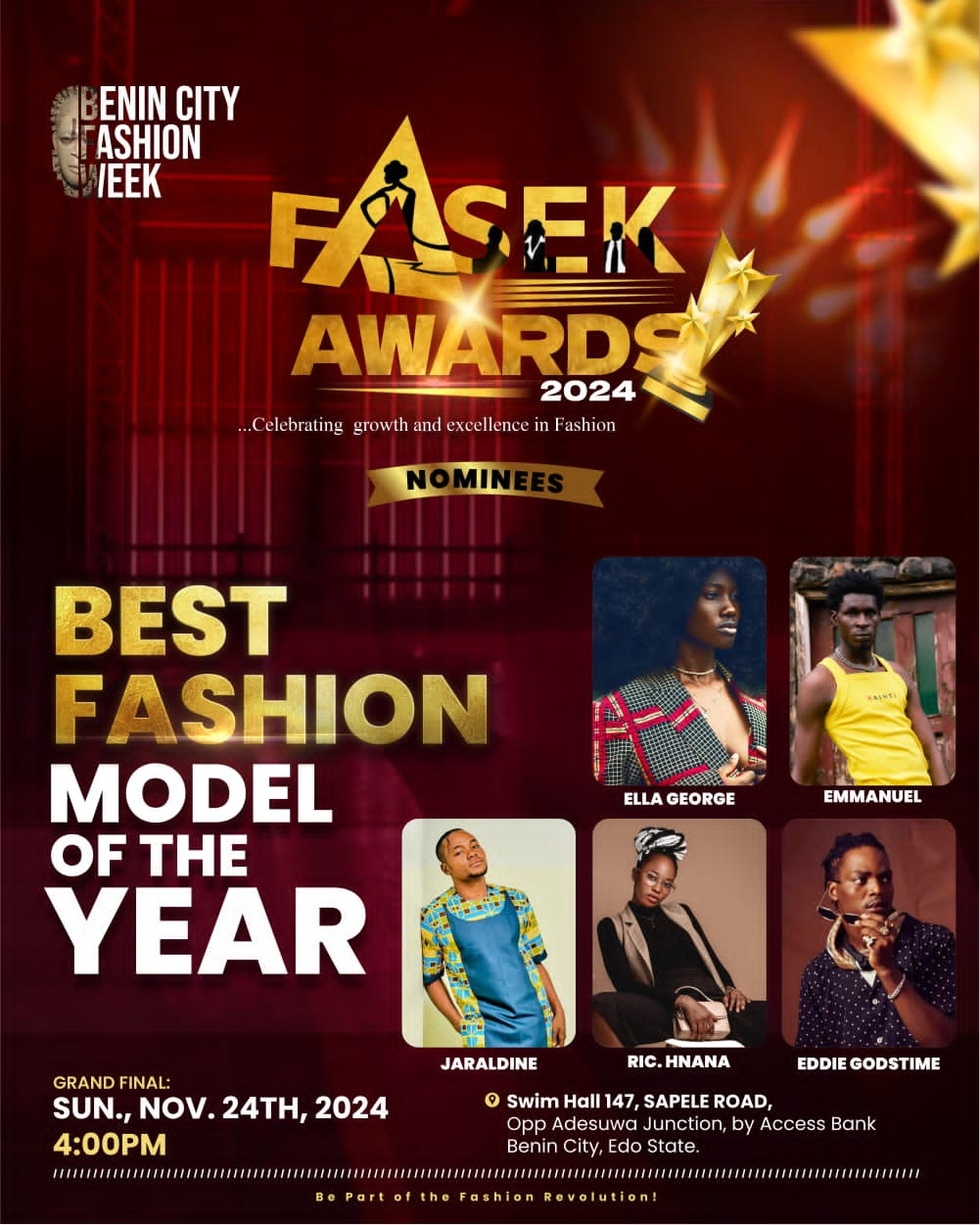 Best Fashion model of the year Contest @ Fetem.com.ng