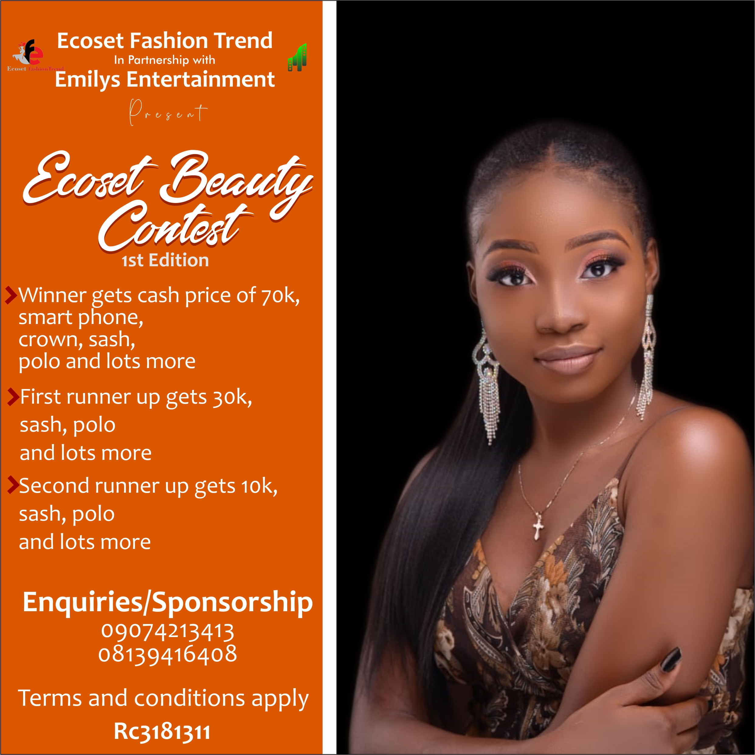 ECOSET BEAUTY CONTEST NIGERIA Voting Contest @ Fetem.com.ng