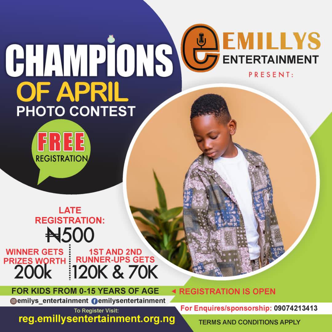 CHAMPION OF APRIL 2022 Voting Contest @ Fetem.com.ng