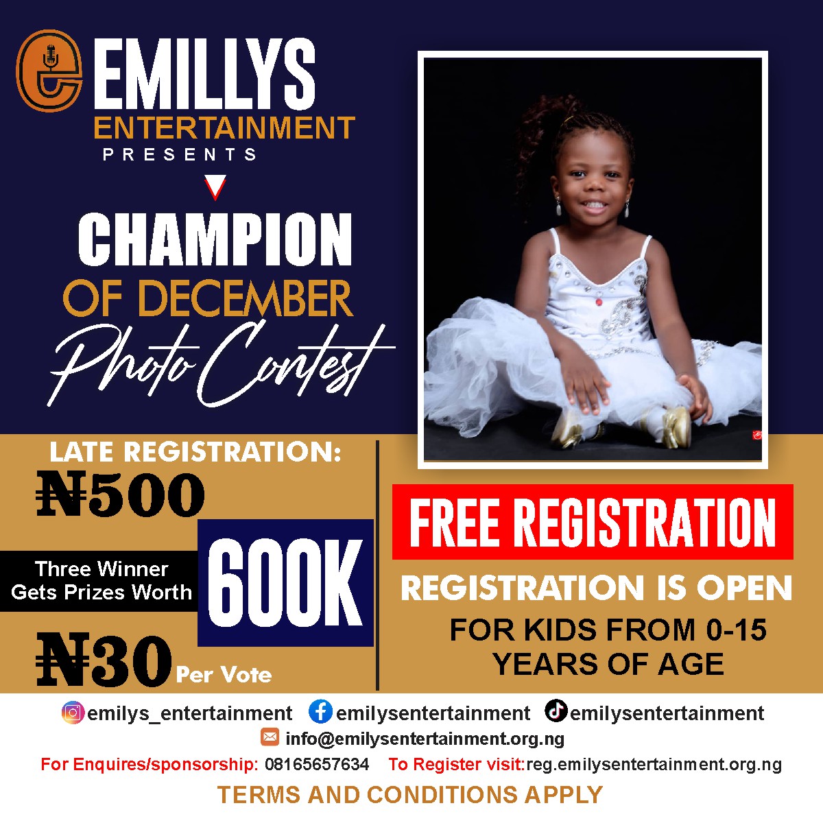 Champion of the month December Voting Contest @ Fetem.com.ng