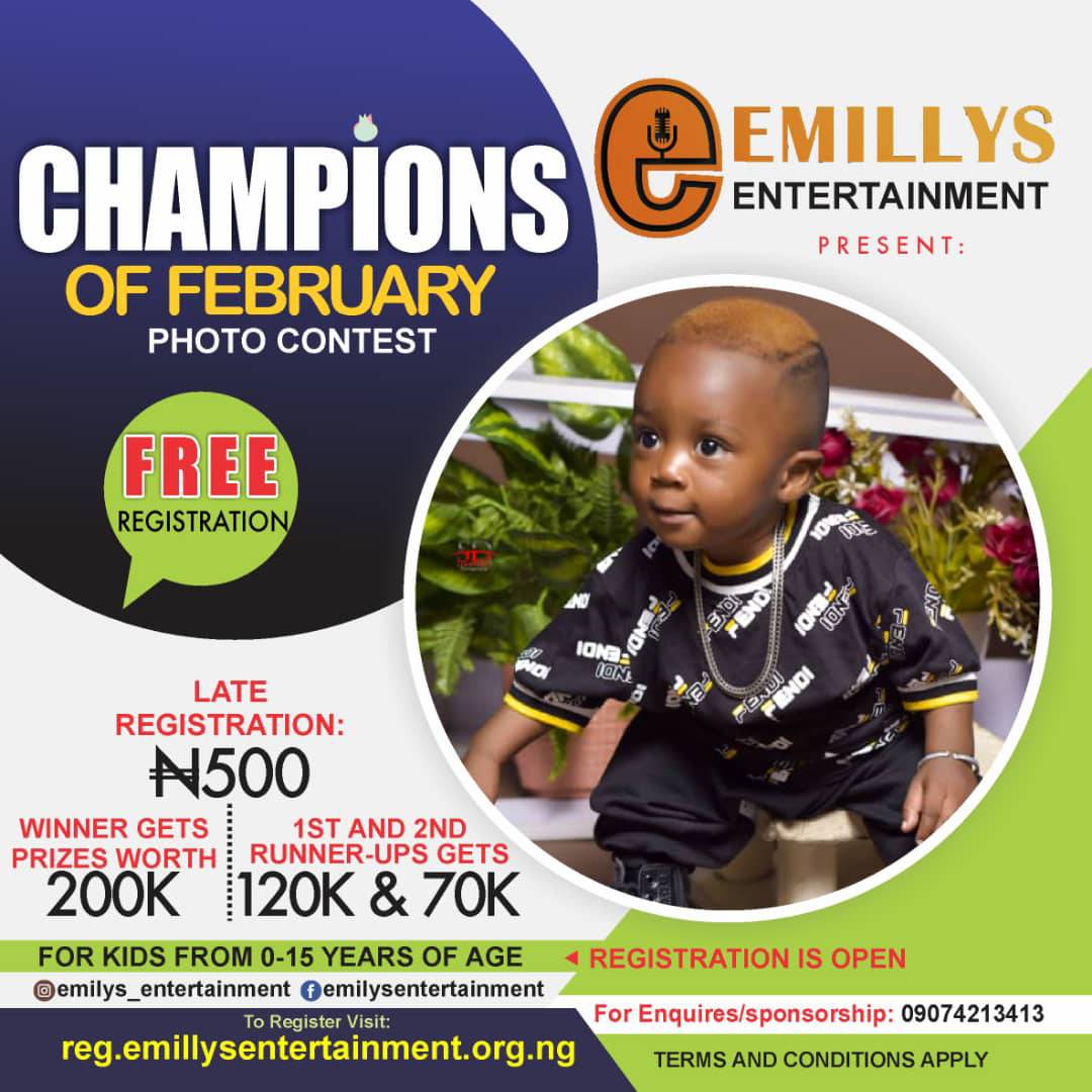 CHAMPION OF FEBRUARY 2022 Voting Contest @ Fetem.com.ng