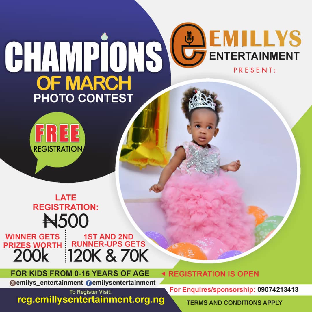 CHAMPION OF MARCH 2022 Voting Contest @ Fetem.com.ng