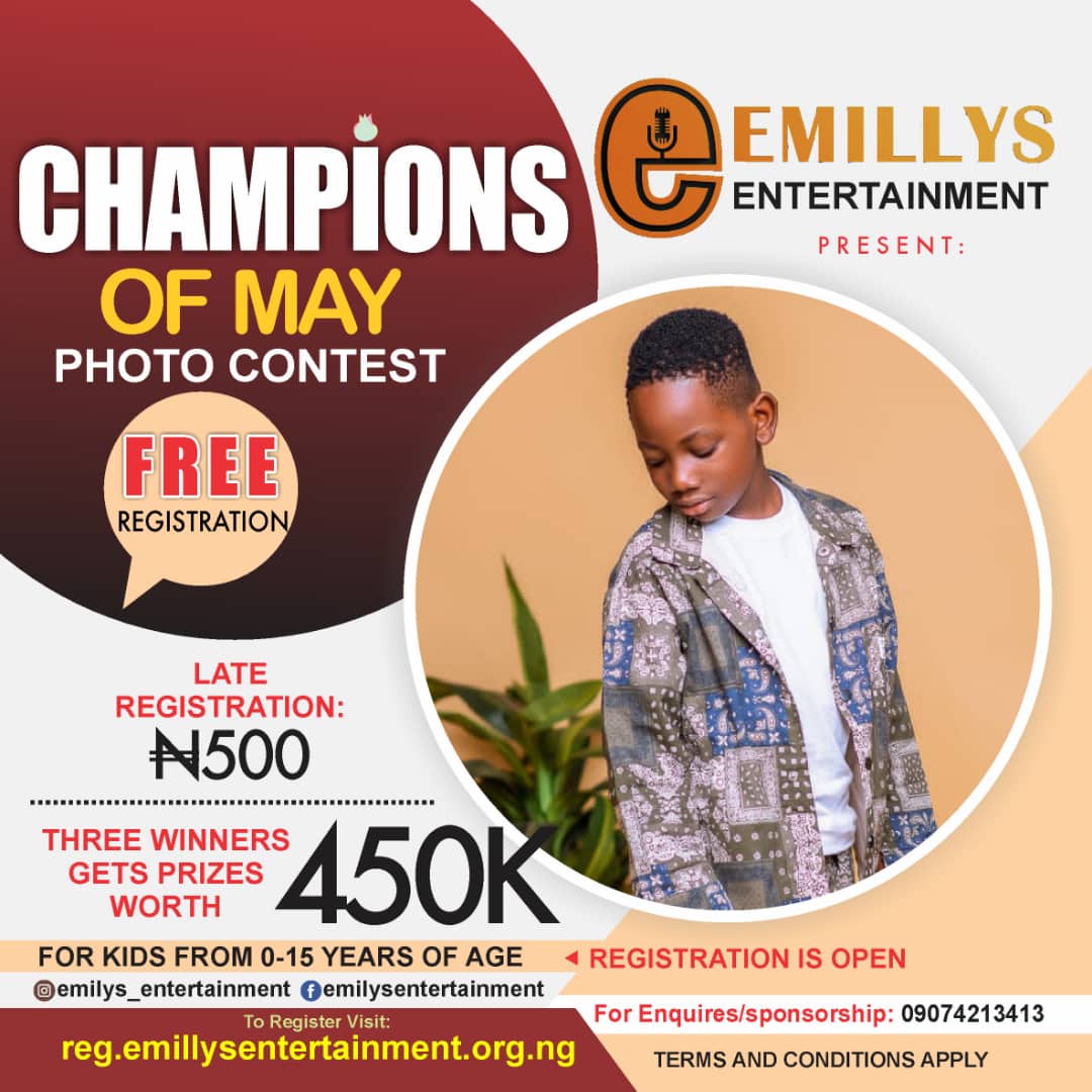 CHAMPION OF MAY 2022 Voting Contest @ Fetem.com.ng