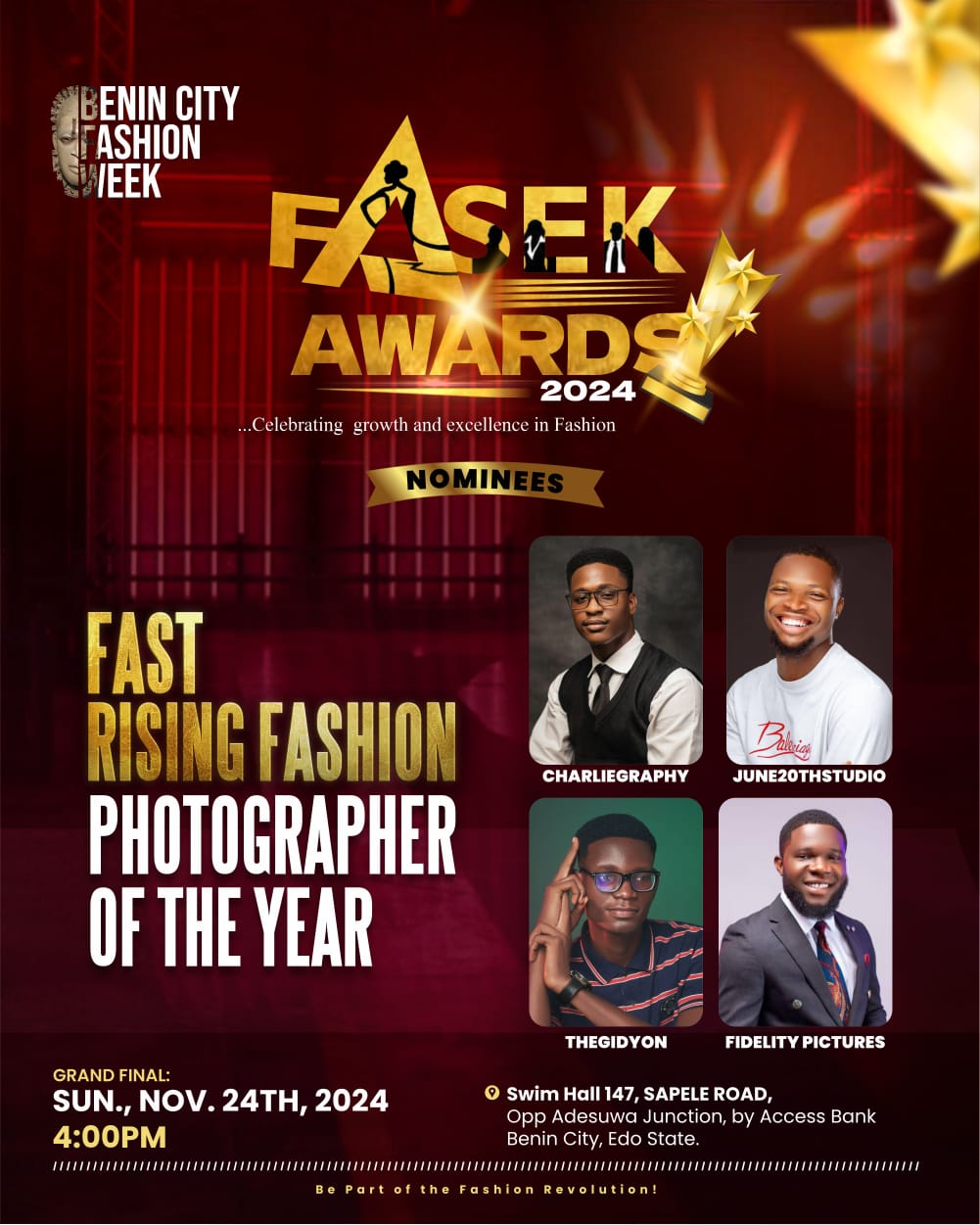 Fast rising fashion photography of the year Contest @ Fetem.com.ng