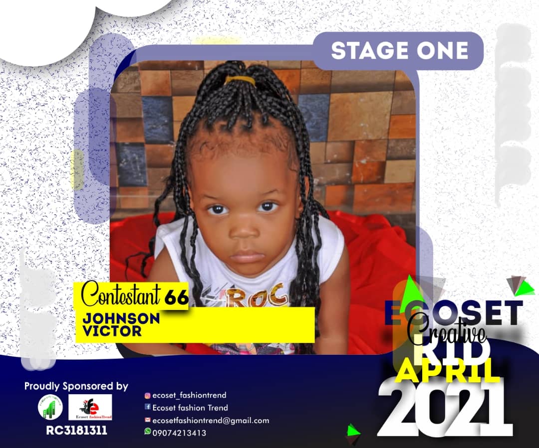 Vote JOHNSON VICTOR in CHAMPIONS KIDS OF APRIL PHOTO CONTEST 1 Voting Contest @ Fetem.com.ng