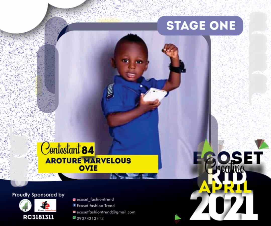 Vote AROTURE	MARVELOUS OVIE in CHAMPIONS KIDS OF APRIL PHOTO CONTEST 1 Voting Contest @ Fetem.com.ng