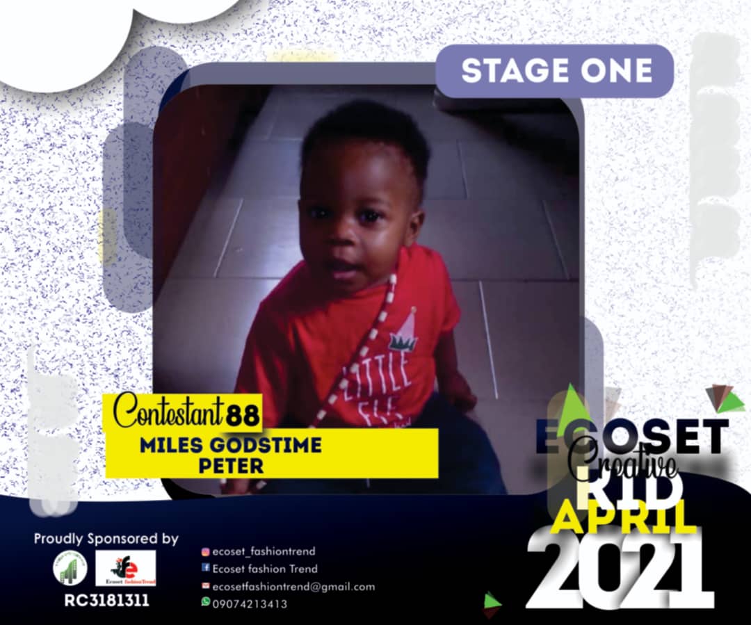 Vote MILES	GODSTIME PETER in CHAMPIONS KIDS OF APRIL PHOTO CONTEST 1 Voting Contest @ Fetem.com.ng