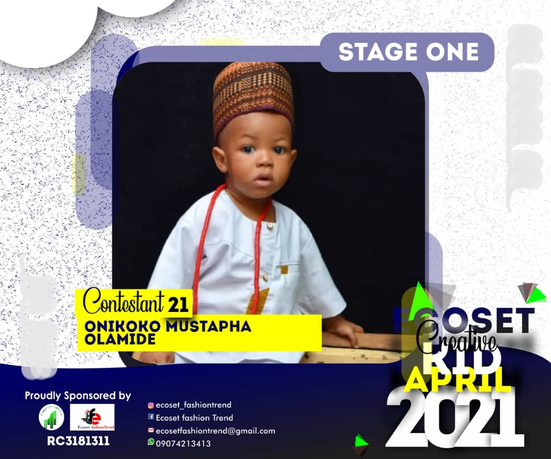 Vote ONIKOKO	MUSTAPHA OLAMIDE in CHAMPIONS KIDS OF APRIL PHOTO CONTEST 1 Voting Contest @ Fetem.com.ng