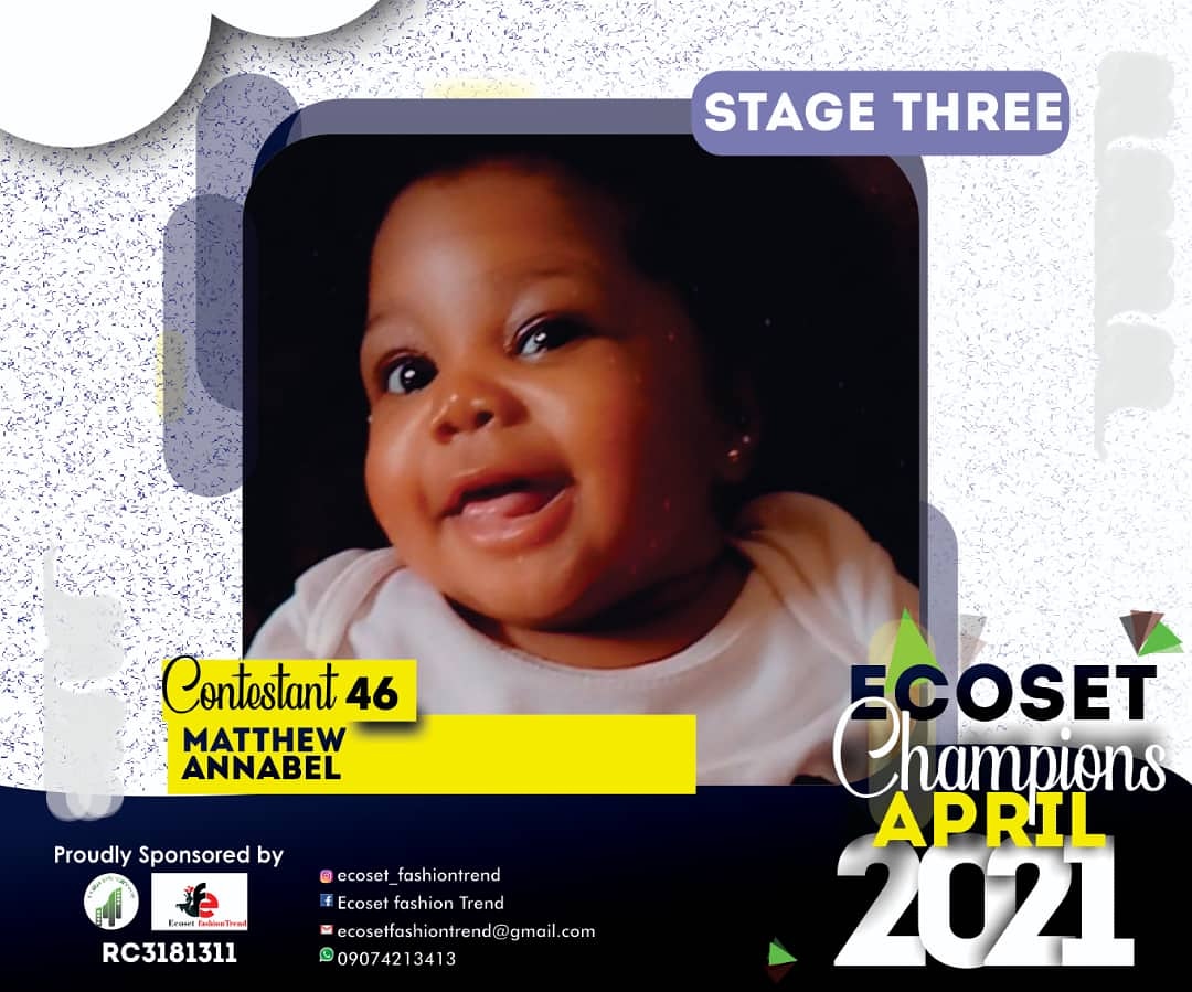 Vote MATTHEW ANNABEL in CHAMPIONS KIDS OF APRIL PHOTO CONTEST 1 Voting Contest @ Fetem.com.ng