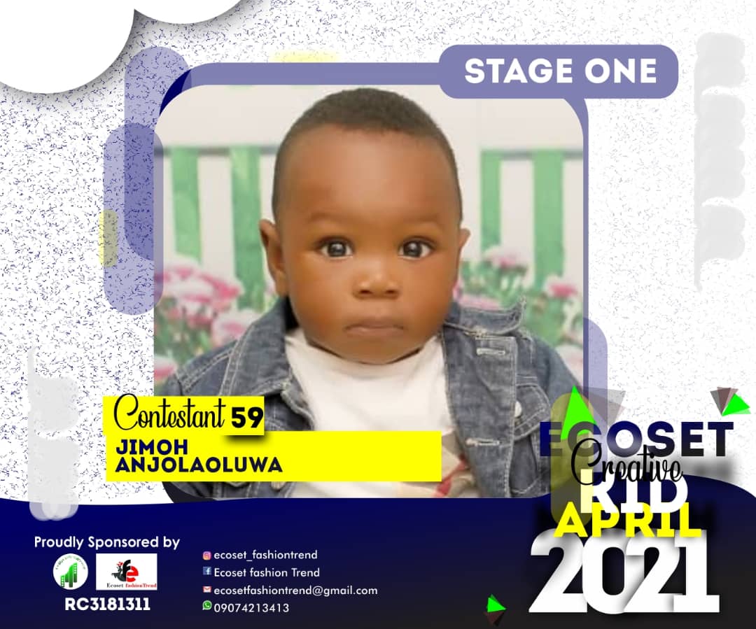 Vote JIMOH ANJOLAOLUWA in CHAMPIONS KIDS OF APRIL PHOTO CONTEST 1 Voting Contest @ Fetem.com.ng