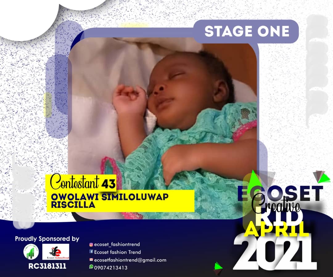 Vote OWOLAWI	SIMILOLUWA PRISCILLA in CHAMPIONS KIDS OF APRIL PHOTO CONTEST 1 Voting Contest @ Fetem.com.ng