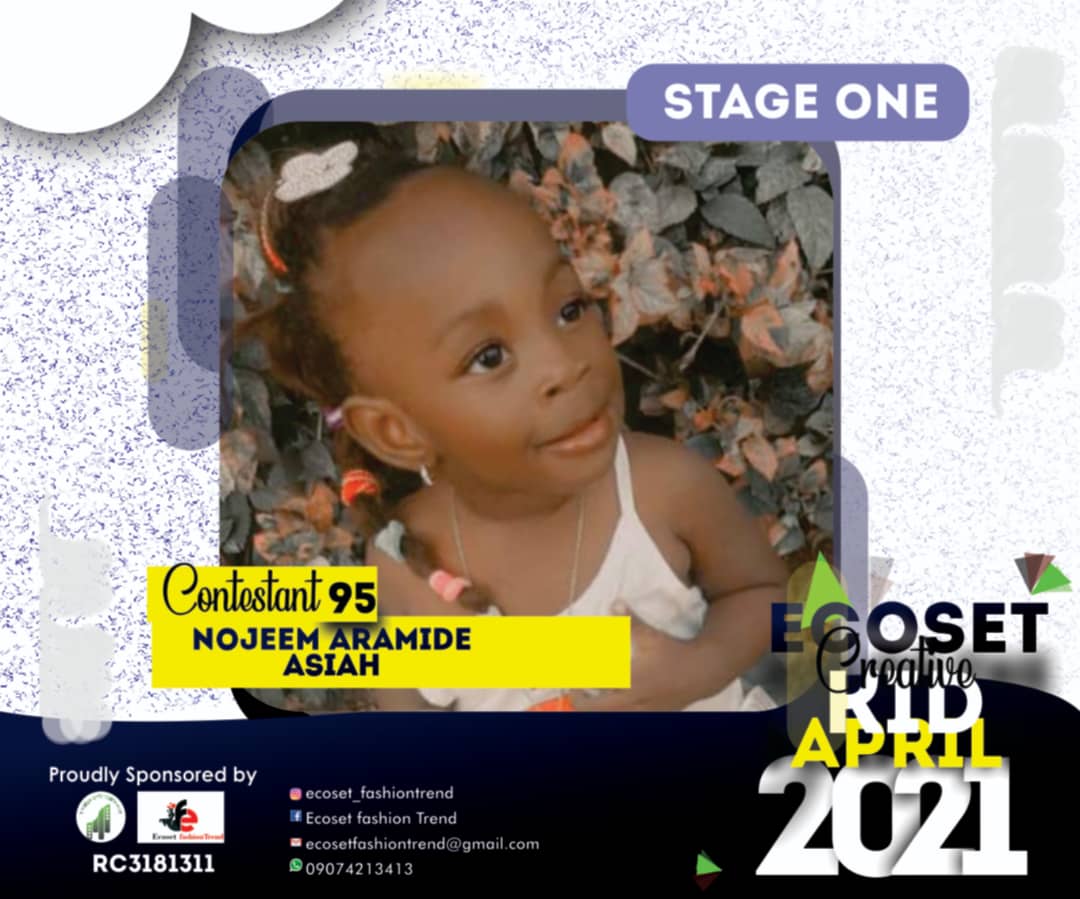 Vote NOJEEM	ARAMIDE ASIAH in CHAMPIONS KIDS OF APRIL PHOTO CONTEST 1 Voting Contest @ Fetem.com.ng