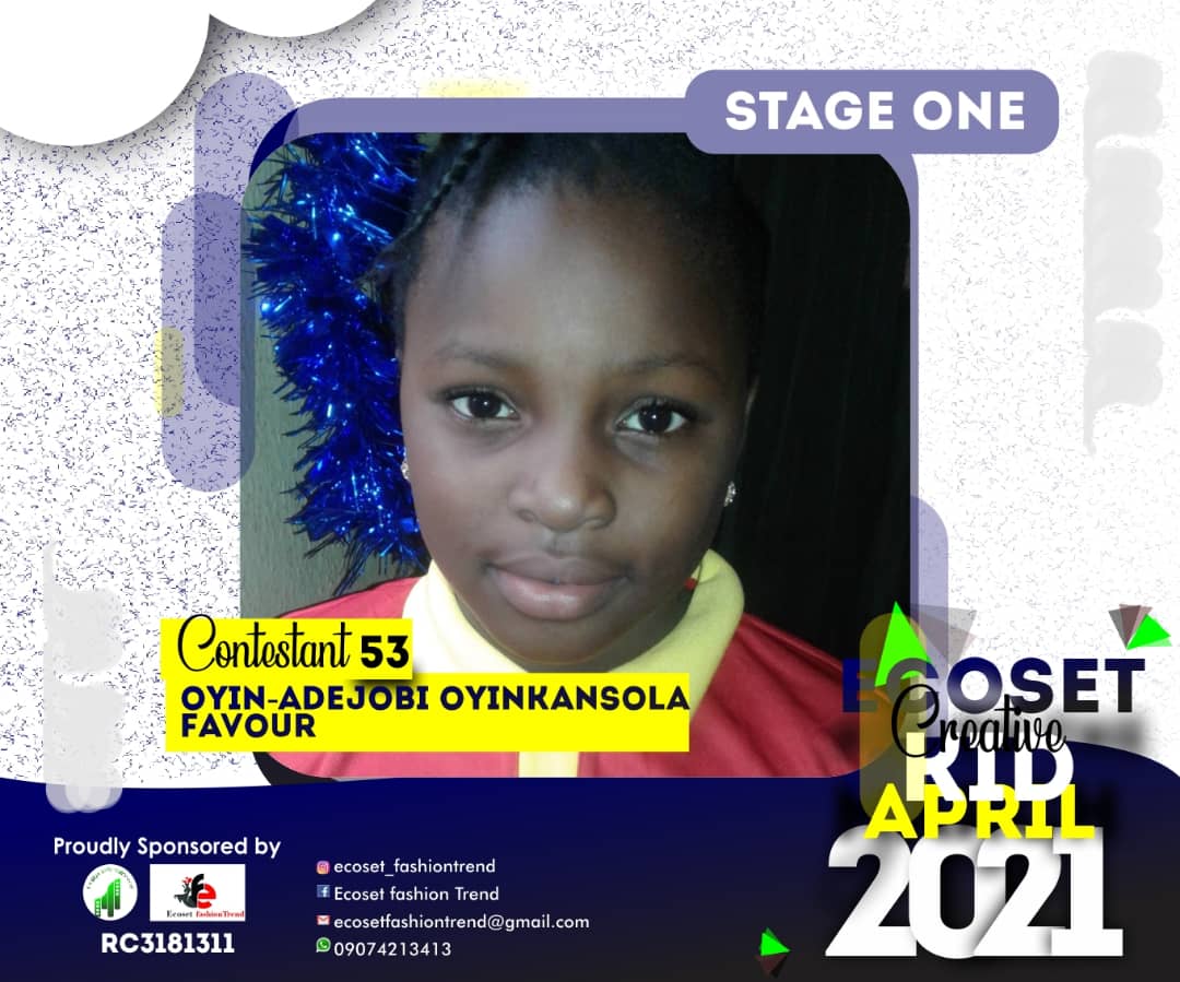 Vote OYIN-ADEJOBI	OYINKANSOLA FAVOUR in CHAMPIONS KIDS OF APRIL PHOTO CONTEST 1 Voting Contest @ Fetem.com.ng