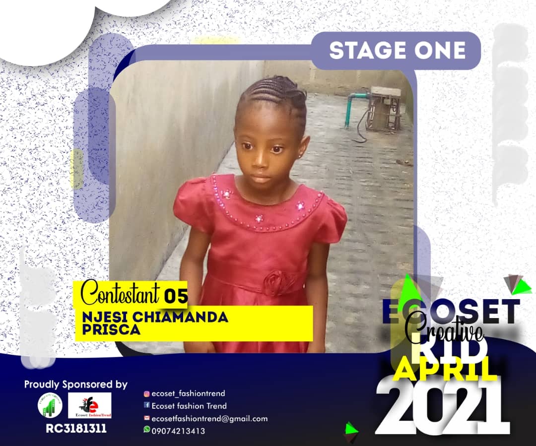 Vote NJESI	CHIAMANDA PRISCA in CHAMPIONS KIDS OF APRIL PHOTO CONTEST 1 Voting Contest @ Fetem.com.ng