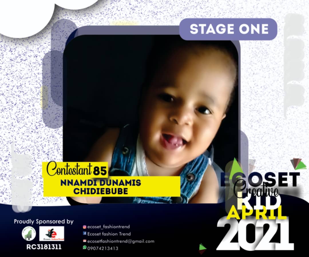 Vote NNAMDI	DUNAMIS CHIDIEBUBE in CHAMPIONS KIDS OF APRIL PHOTO CONTEST 1 Voting Contest @ Fetem.com.ng