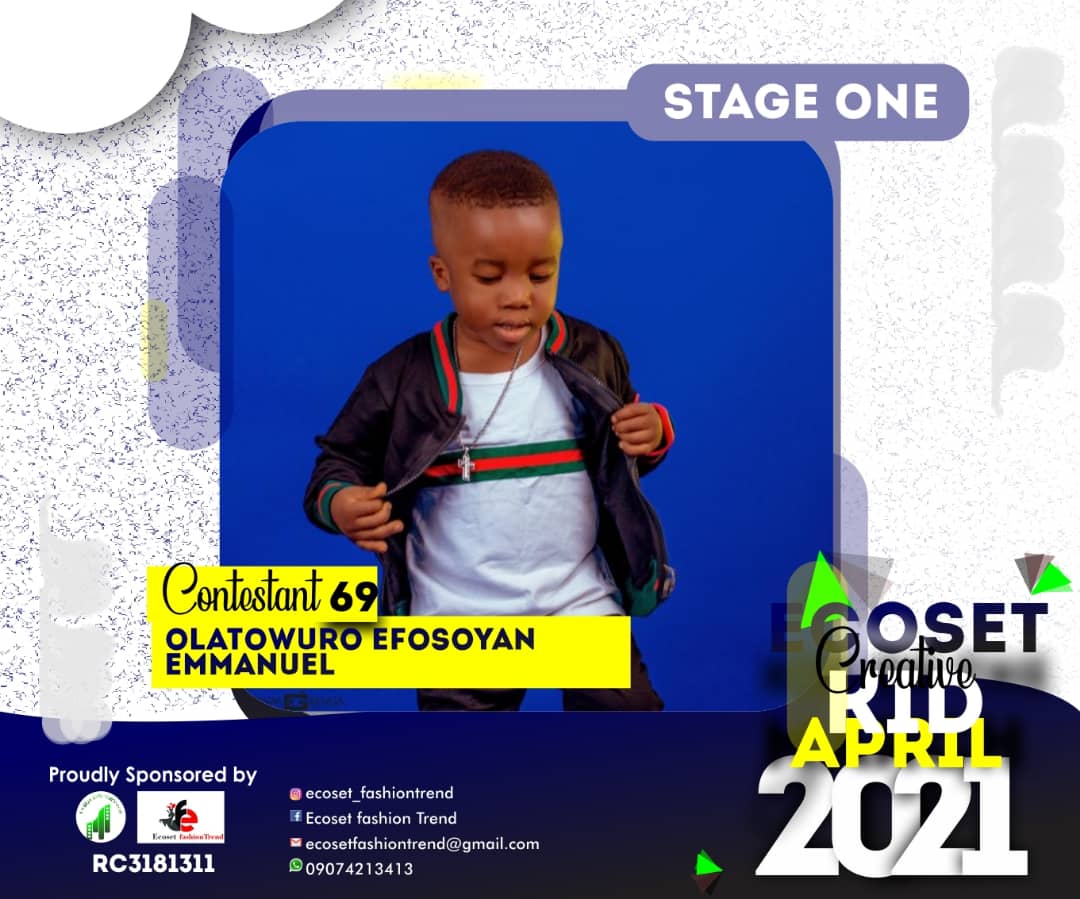 Vote OLATOWURO	EFOSOYAN EMMANUEL in CHAMPIONS KIDS OF APRIL PHOTO CONTEST 1 Voting Contest @ Fetem.com.ng