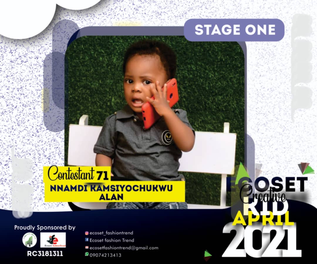 Vote NNAMDI	KAMSIYOCHUKWU ALAN in CHAMPIONS KIDS OF APRIL PHOTO CONTEST 1 Voting Contest @ Fetem.com.ng