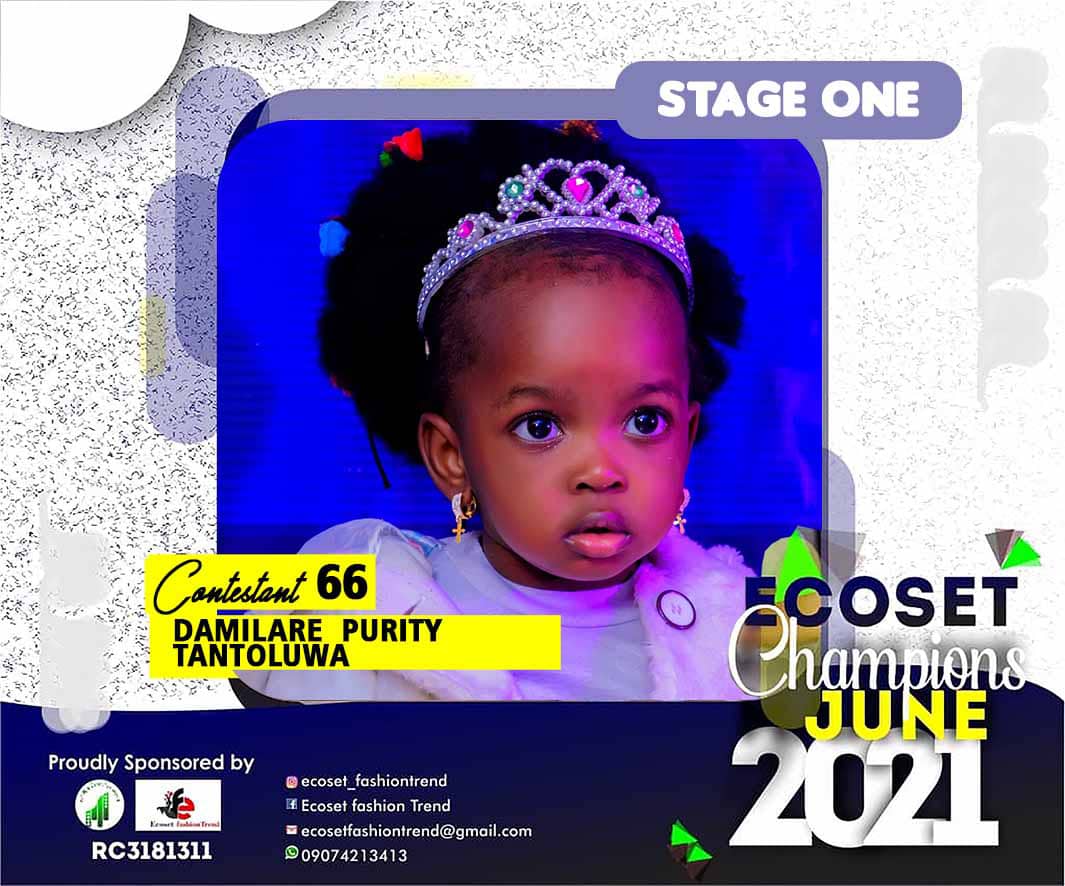 Vote DAMILARE	PURITY TANTOLUWA in ECOSET CAMPIONS OF JUNE Voting Contest @ Fetem.com.ng