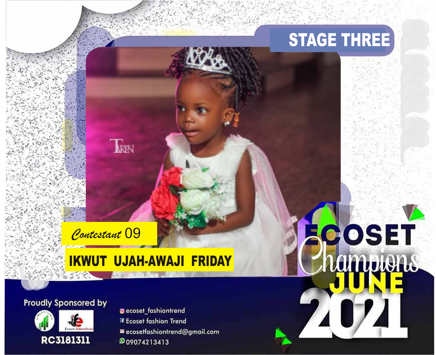 Vote IKWUT	UJA-AWAJI FRIDAY in ECOSET CAMPIONS OF JUNE Voting Contest @ Fetem.com.ng