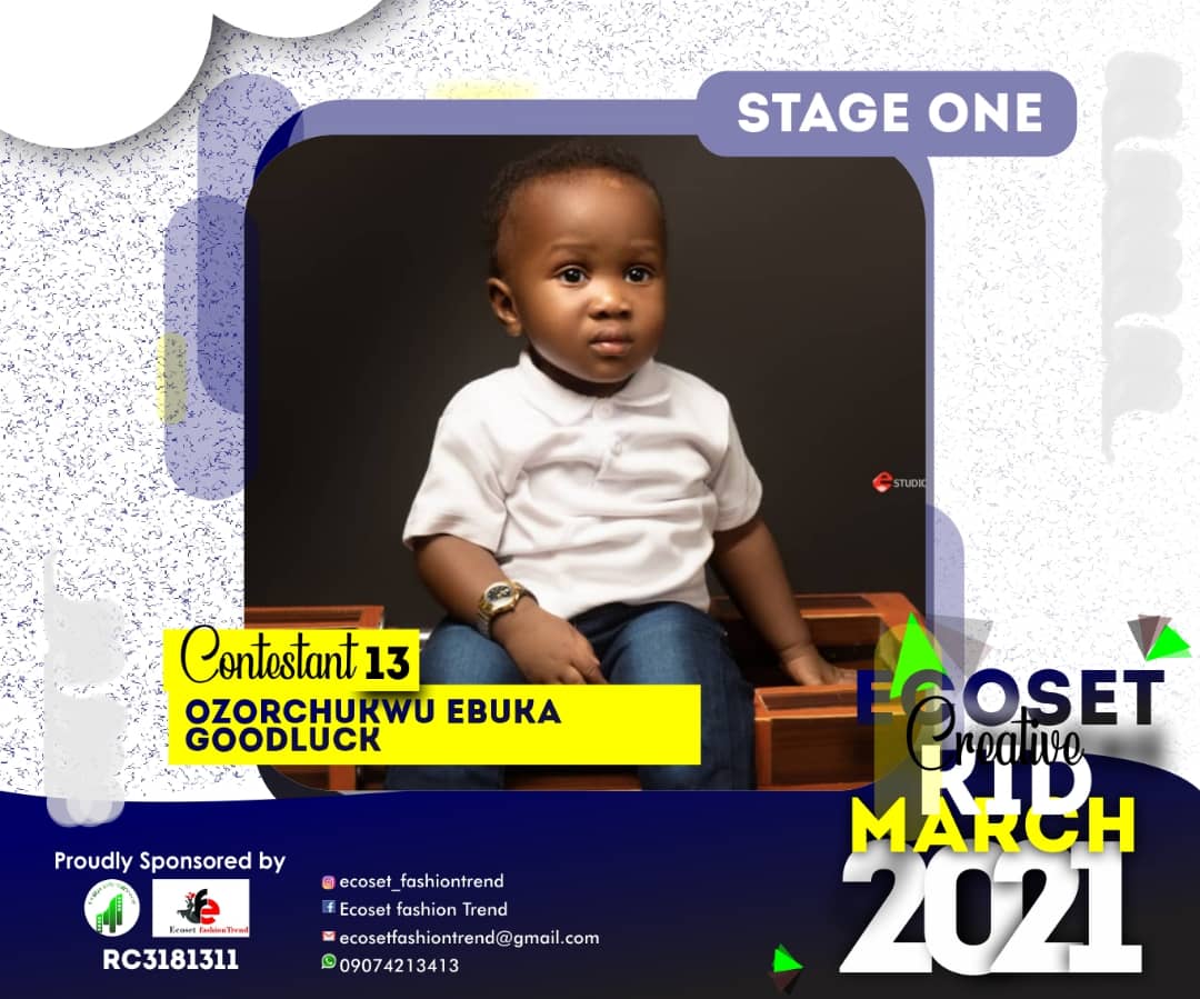 Vote OZORCHUKWU	EBUKA GOODLUCK in CREATIVE KIDS OF MARCH PHOTO CONTEST Voting Contest @ Fetem.com.ng