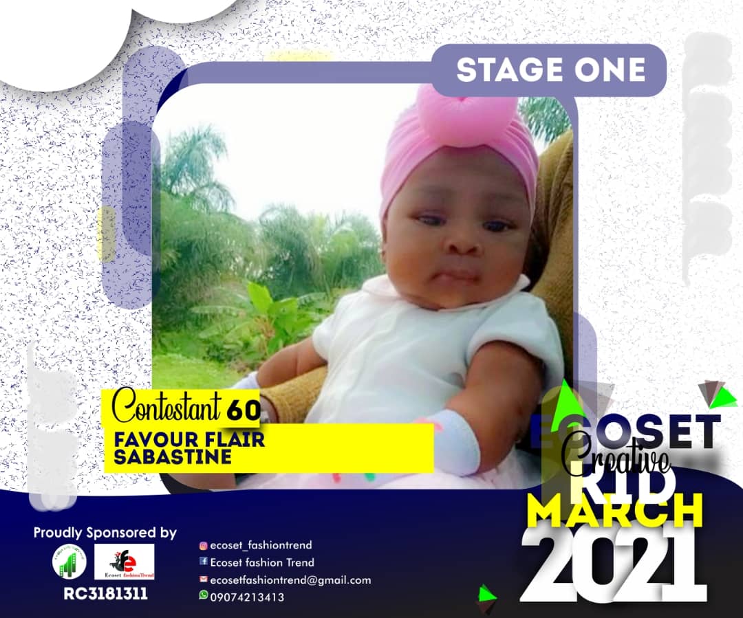 Vote Favour flair sabastine in CREATIVE KIDS OF MARCH PHOTO CONTEST Voting Contest @ Fetem.com.ng