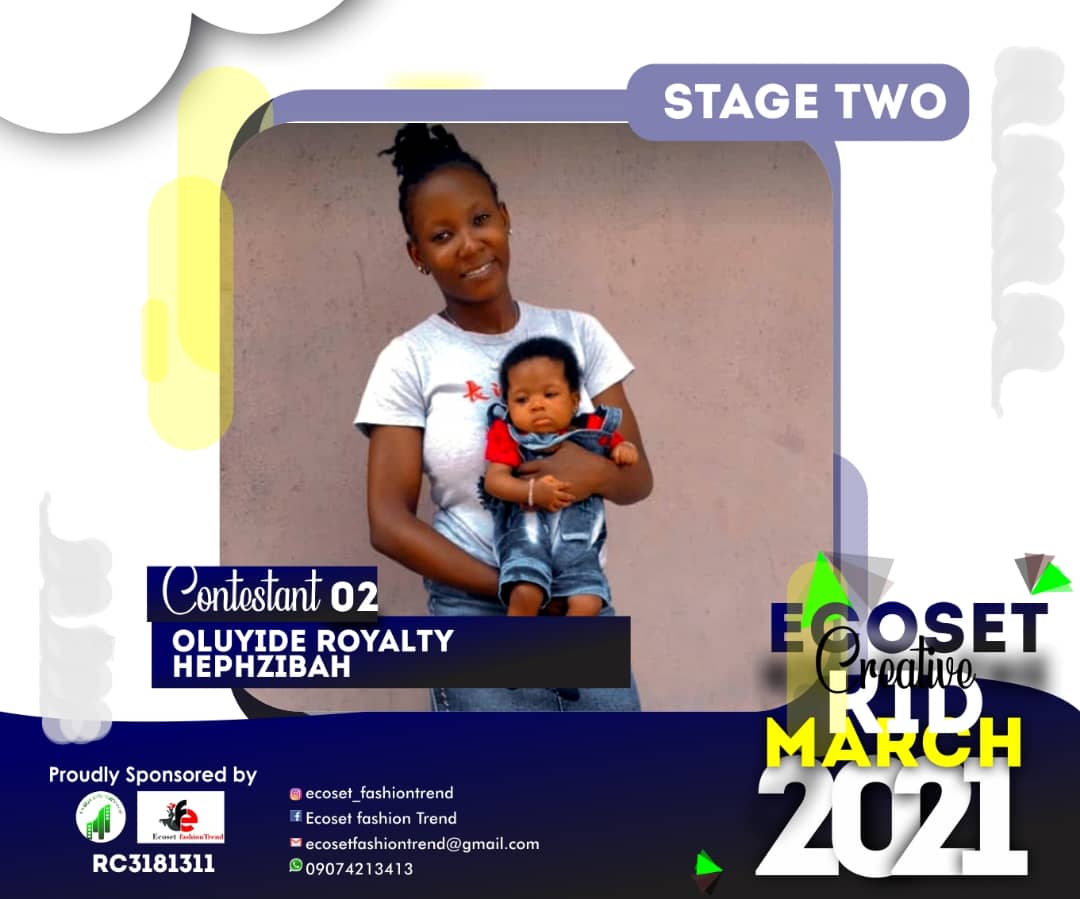 Vote OLUYIDE	ROYALTY HEPHZIBAH in CREATIVE KIDS OF MARCH PHOTO CONTEST Voting Contest @ Fetem.com.ng