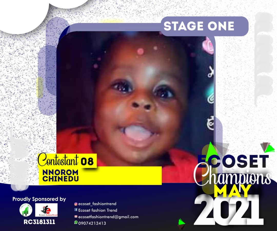 Vote NNOROM CHINEDU in CHAMPIONS KID OF MAY PHOTO CONTEST Voting Contest @ Fetem.com.ng