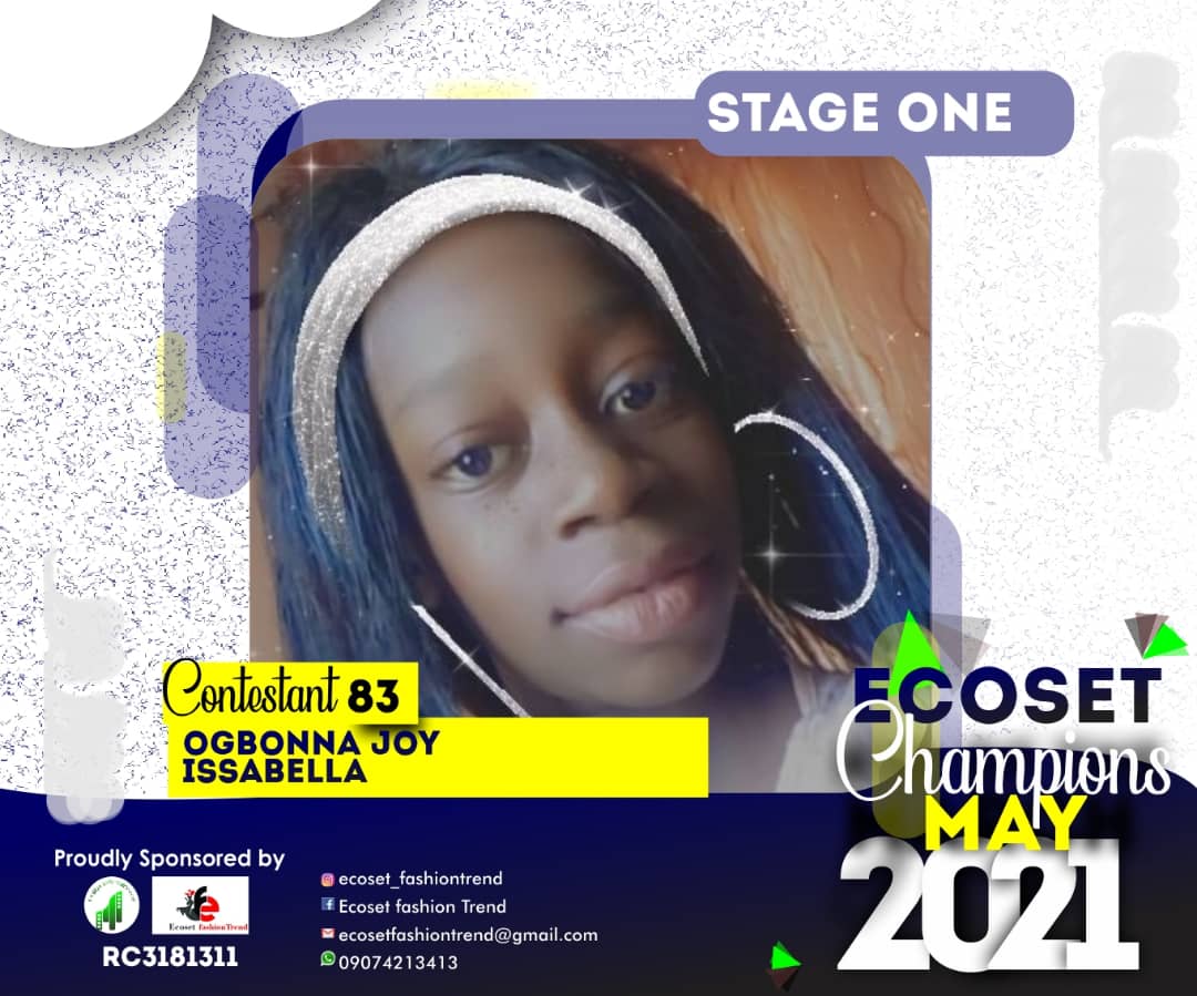 Vote OGBONNA JOY	ISSABELLA in CHAMPIONS KID OF MAY PHOTO CONTEST Voting Contest @ Fetem.com.ng