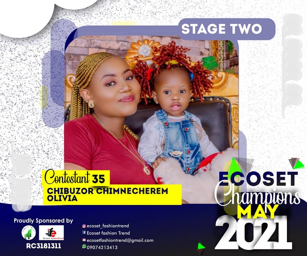 Vote CHIBUZOR	CHIMNECHEREM OLIVIA in CHAMPIONS KID OF MAY PHOTO CONTEST Voting Contest @ Fetem.com.ng