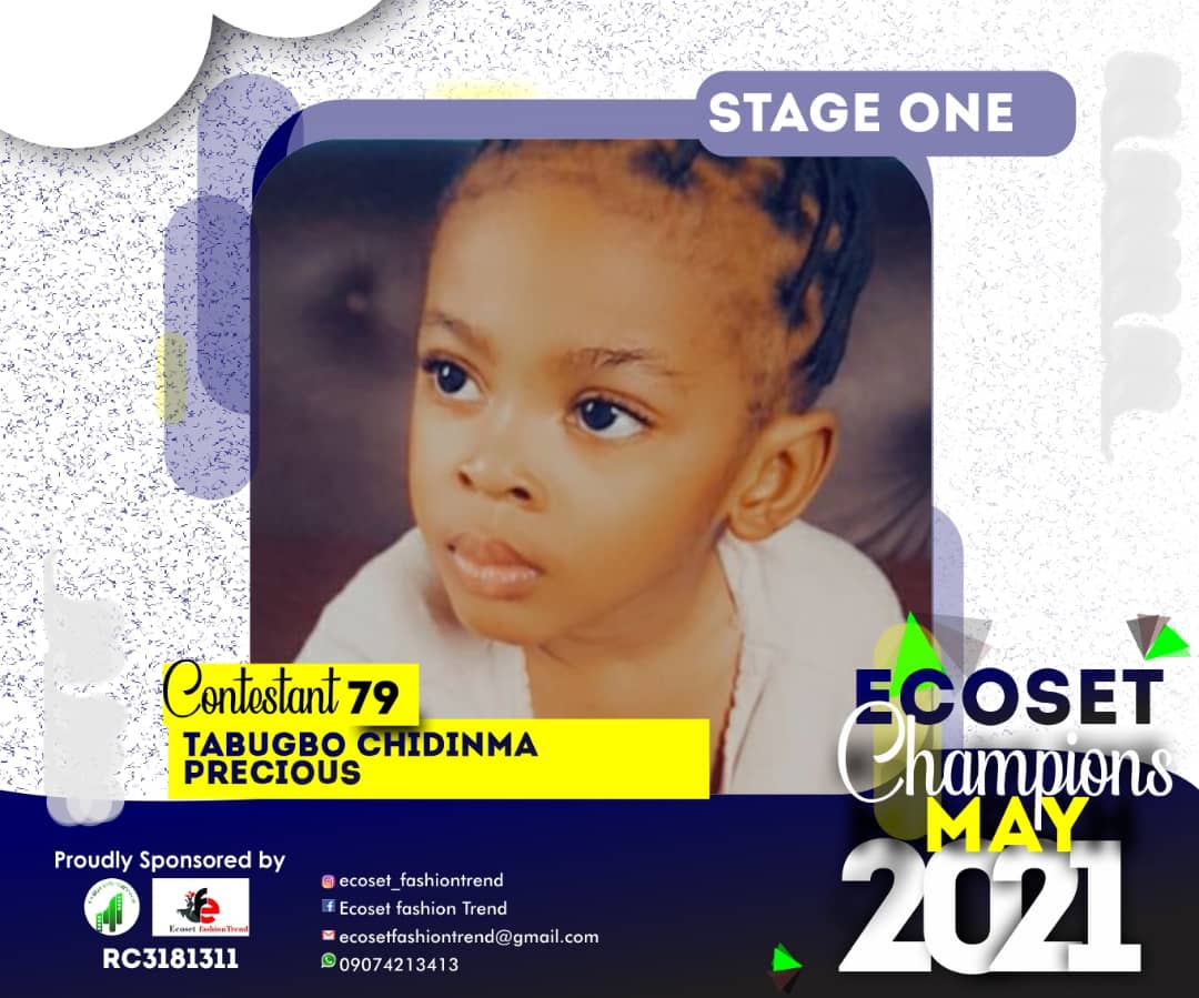 Vote TABUGBO CHIDINMA	PRECIOUS in CHAMPIONS KID OF MAY PHOTO CONTEST Voting Contest @ Fetem.com.ng