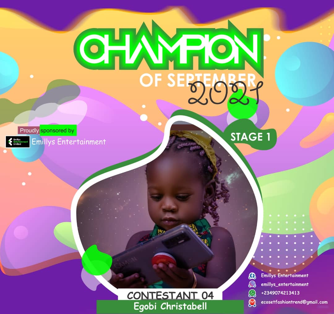 Vote EGOBI	CHRISTA BELL in CHAMPIONS OF SEPTEMBER Voting Contest @ Fetem.com.ng