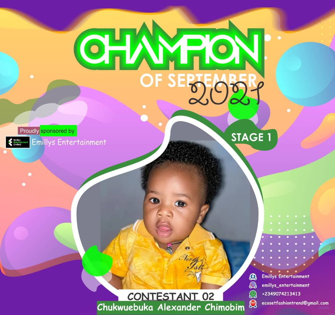 Vote CHUKWUEBUKA	ALEXANDER CHIMOBIM in CHAMPIONS OF SEPTEMBER Voting Contest @ Fetem.com.ng