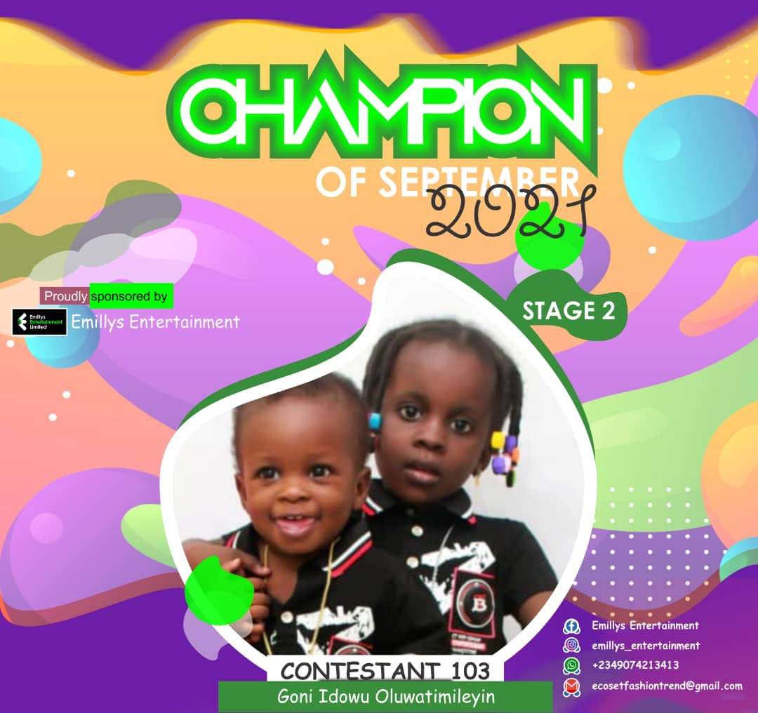 Vote EZO	ELIANA CHINECHEREM in CHAMPIONS OF SEPTEMBER Voting Contest @ Fetem.com.ng