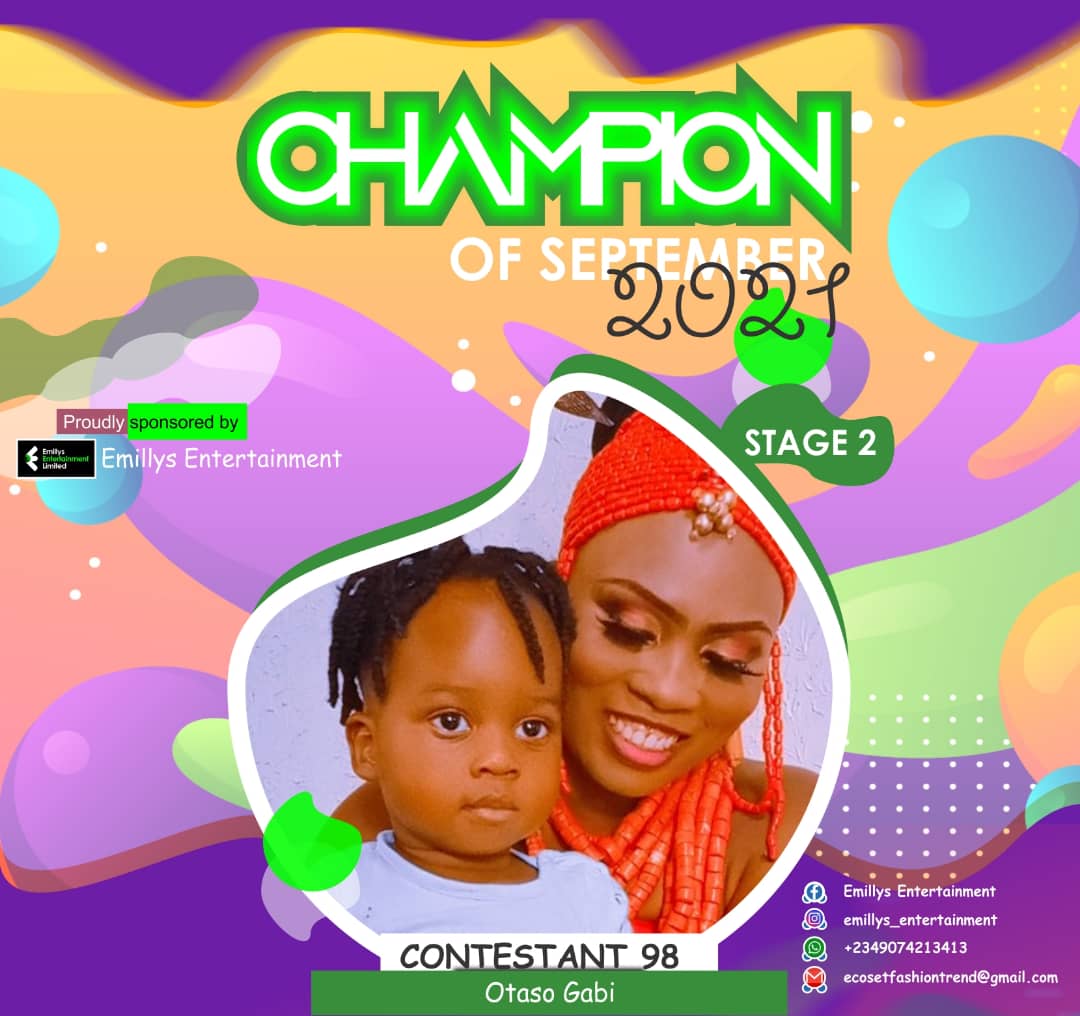 Vote OTASO GABI in CHAMPIONS OF SEPTEMBER Voting Contest @ Fetem.com.ng