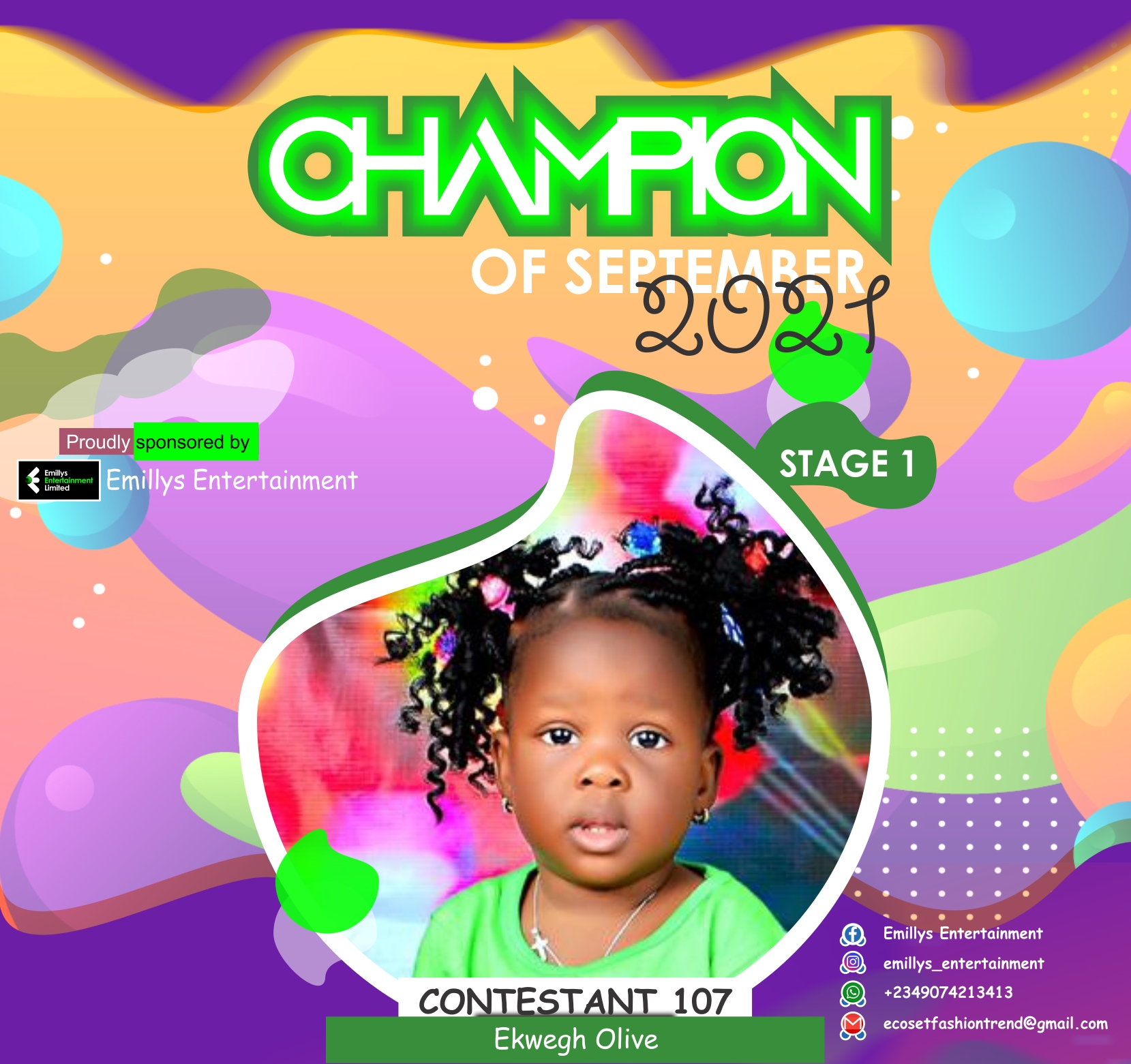 Vote LAWAL	TARIQ AYINDE in CHAMPIONS OF SEPTEMBER Voting Contest @ Fetem.com.ng