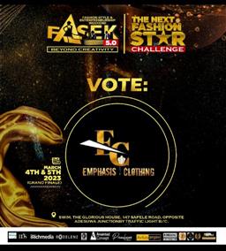 Vote Osaigie Denis in Next Fashion star challenge Voting Contest @ Fetem.com.ng