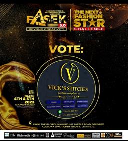 Vote Alexander Victoria in Next Fashion star challenge Voting Contest @ Fetem.com.ng