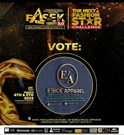 Vote owoyele olayemi Eunice in Next Fashion star challenge Voting Contest @ Fetem.com.ng