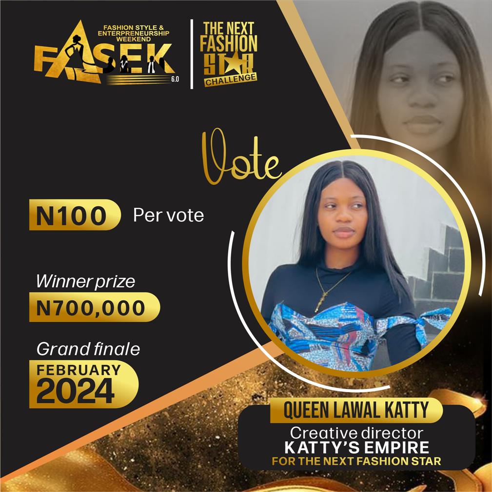 Vote KATTIS' EMPIRE in Next Fashion star Voting Contest @ Fetem.com.ng